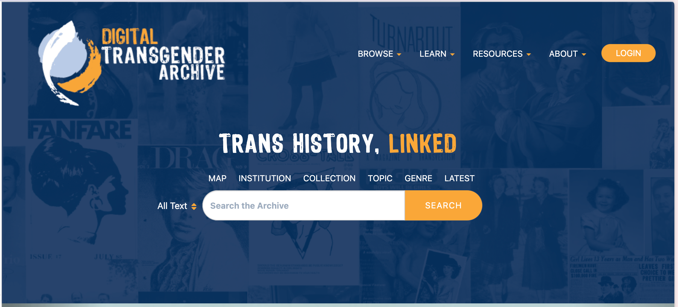 Picture of Digital Transgender Archive